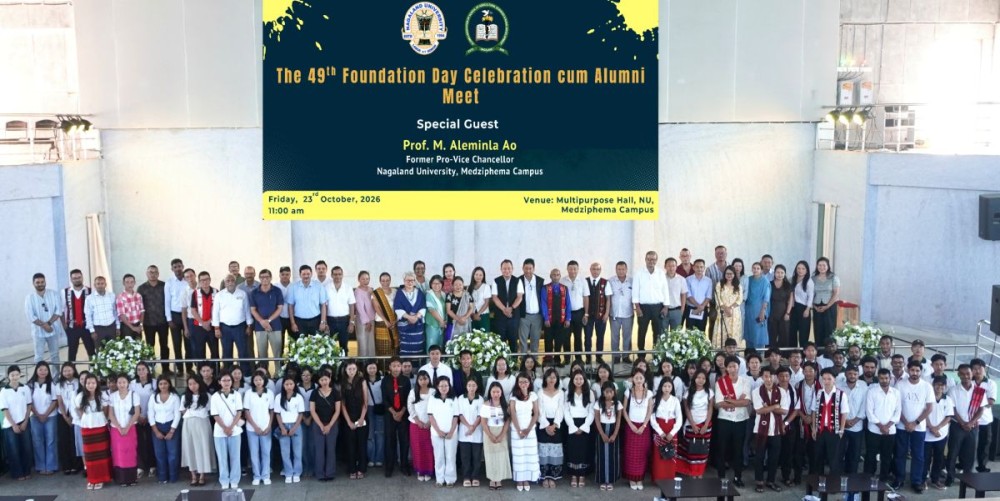 School of Agricultural Sciences, Nagaland University, Medziphema Campus on October 23.